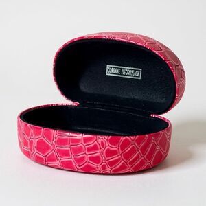 Corinne McCormack Snakeskin Glasses Case